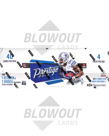 2016 Panini Prestige Football Hobby 12 Box Case
