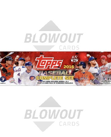 2016 Topps Complete Baseball Factory Set