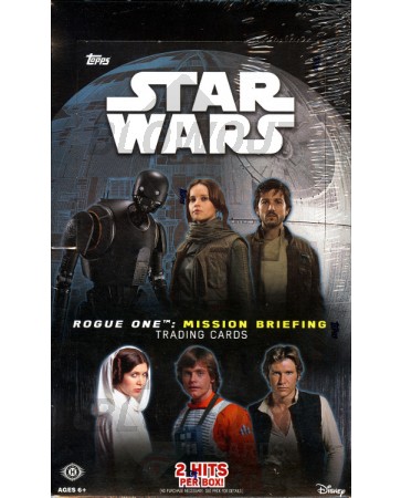 2016 Topps Star Wars Rogue One: Mission Briefing 12 Box Case
