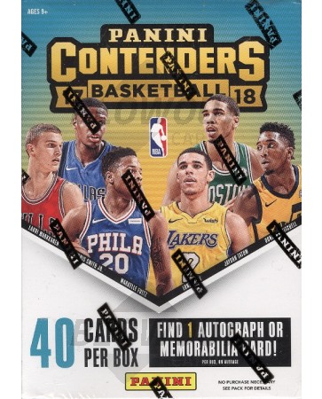 2017/18 Panini Contenders Basketball Blaster Box