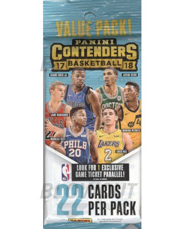 2017/18 Panini Contenders Basketball Fat Pack