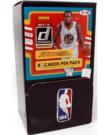 2017/18 Panini Donruss Basketball Gravity Feed 6 Box Case