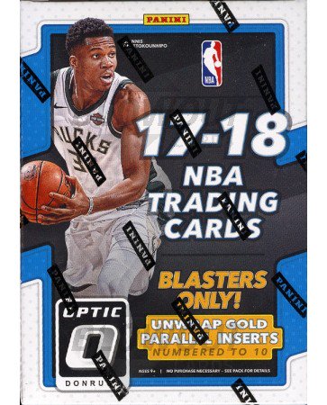 2017 18 Panini Donruss Optic Basketball Blaster 20 Box Case