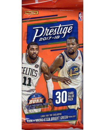 2017/18 Panini Prestige Basketball Fat Pack