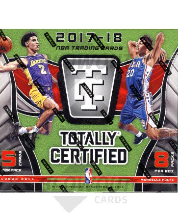 2017/18 Panini Totally Certified Basketball Hobby Box
