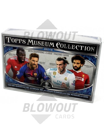 2017/18 Topps UEFA Champions League Museum Soccer Box 