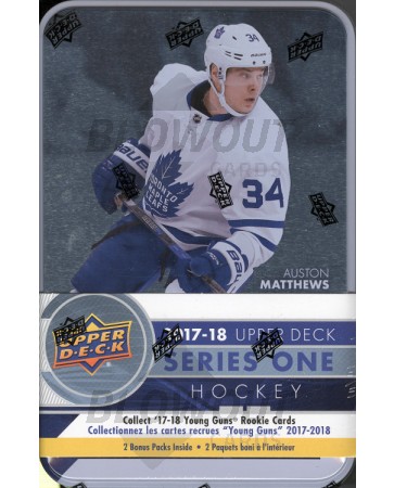 2017/18 Upper Deck Series 1 Hockey Retail Tin - 12 Box Lot