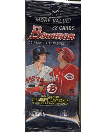 2017 Bowman Baseball Fat Pack
