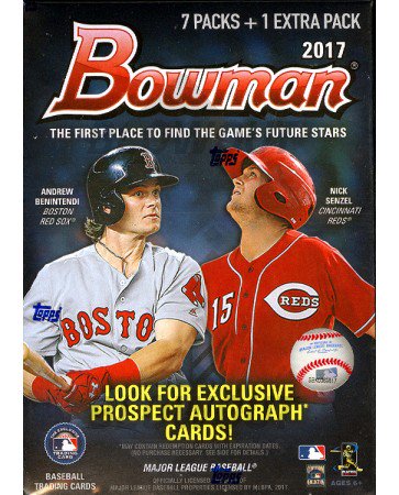 2017 Bowman Baseball Blaster Box