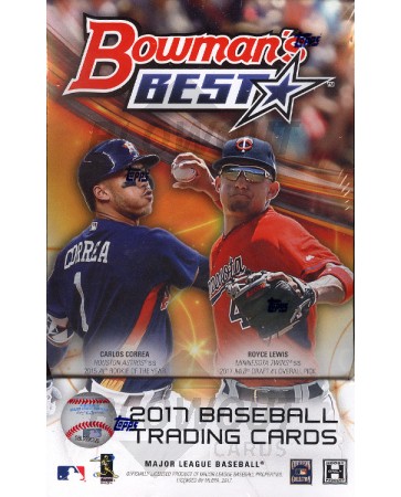 2017 Bowman's Best Baseball Hobby 8 Box Case