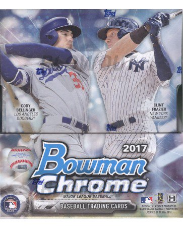 2017 Bowman Chrome Baseball Hobby Box