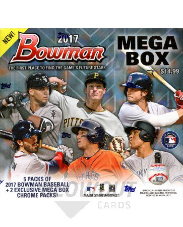 2017 Bowman Mega Box Baseball