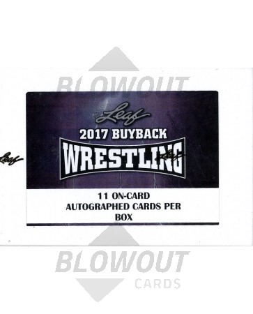2017 Leaf Buyback Wrestling 5 Box Case
