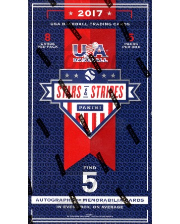 2017 Panini Stars and Stripes Baseball Hobby 20 Box Case