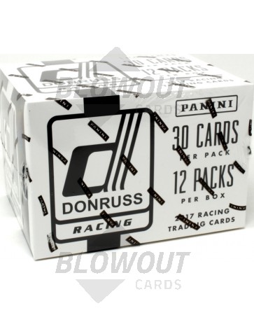 2017 Panini Donruss Racing Fat Pack Box