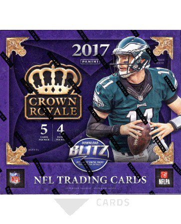 2017 Panini Crown Royale Football Retail Box