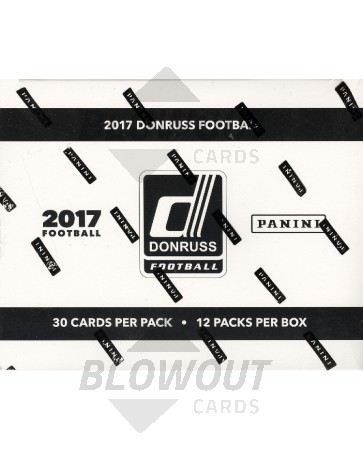 2017 Panini Donruss Football Fat Pack 20 Box Case