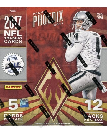 2017 Panini Phoenix Football Hobby 8 Box Case