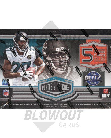 2017 Panini Plates & Patches Football Hobby Box