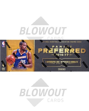 2016/17 Panini Preferred Basketball Hobby 8 Box Case