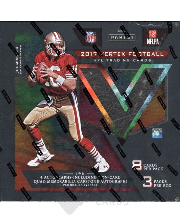 2017 Panini Vertex Football Hobby Box