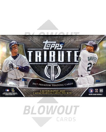 2017 Topps Tribute Baseball Hobby Box