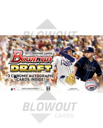 2017 Bowman Draft Baseball Jumbo Box