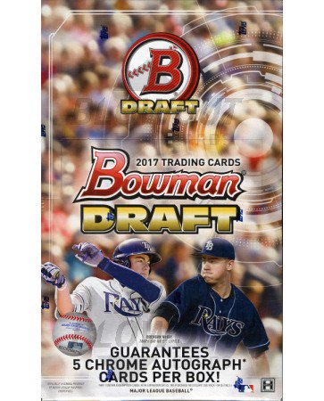 2017 Bowman Draft Baseball Super Jumbo Box
