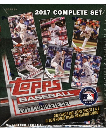 2017 Topps Complete Baseball Factory Set - Legend Chrome Ed
