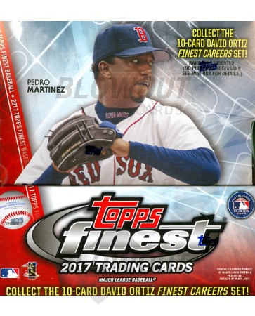 2017 Topps Finest Baseball Hobby 8 Box Case