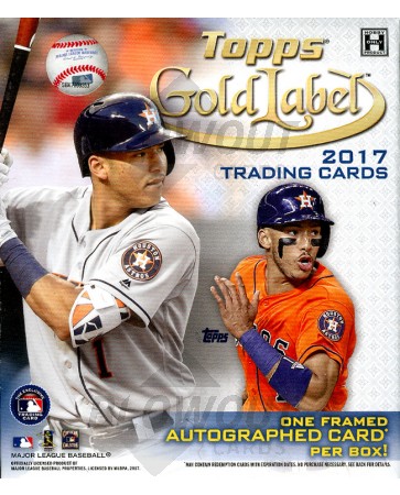 2017 Topps Gold Label Baseball Hobby Box