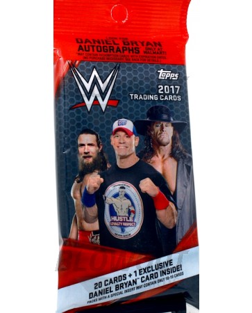 2017 Topps WWE Wrestling Fat Pack - 20 Pack Lot