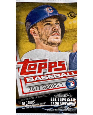 2017 Topps Series 1 Baseball Hobby Pack