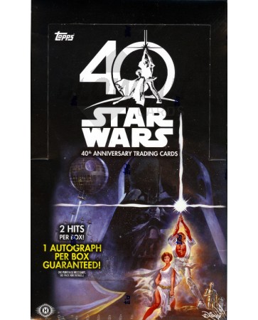 2017 Topps Star Wars 40th Anniversary Hobby 8 Box Case