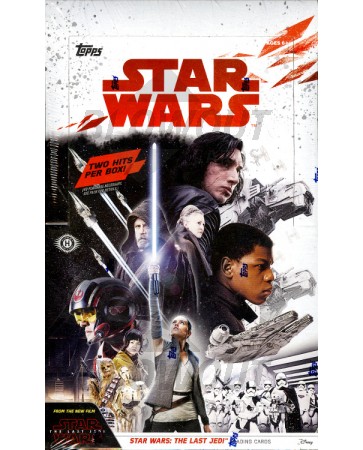 2017 Topps Star Wars The Last Jedi Hobby 12 Box Case