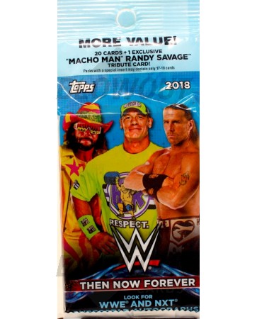 2018 Topps WWE Then, Now, Forever Wrestling Fat Pack 