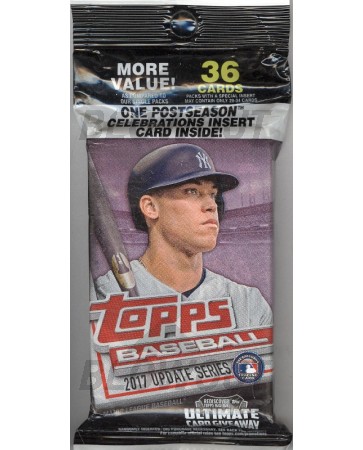 2017 Topps Update Series Baseball Fat Pack