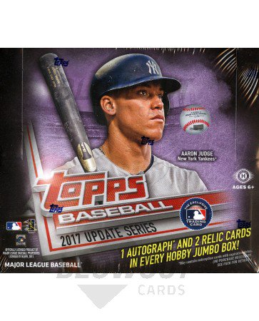 2017 Topps Update Series Baseball Jumbo Box