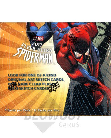 Marvel Fleer Ultra Spider Man 6 Box Case (Upper Deck)