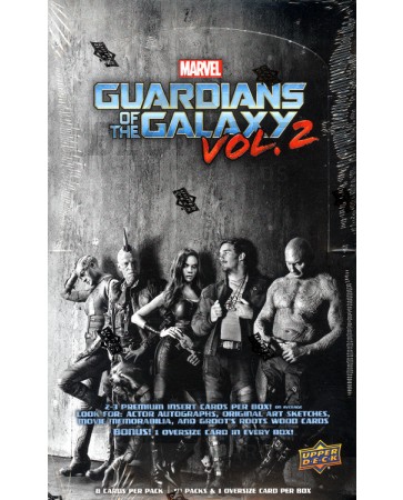 Upper Deck Marvel Guardians Of The Galaxy Vol 2 - 12 Box Case