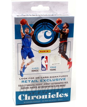 2018/19 Panini Chronicles Basketball Hanger Pack Box