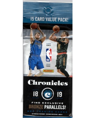 2018 19 Panini Chronicles Basketball Fat Pack Box