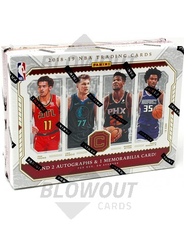 2018/19 Panini Cornerstones Basketball Hobby 12 Box Case