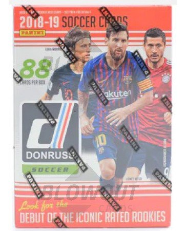 2018/19 Panini Donruss Soccer Blaster Box