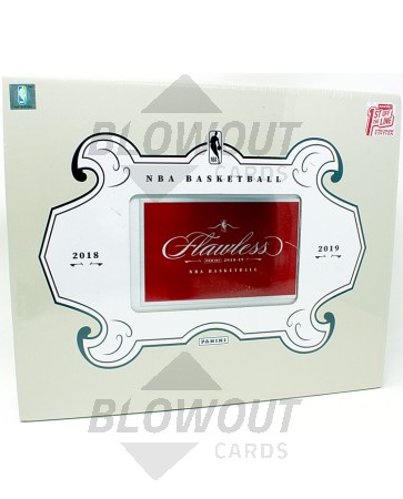 2018/19 Panini Flawless Basketball Premium 1st Off The Line Hobby Box