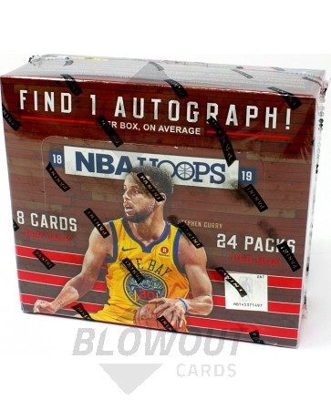 2018/19 Panini NBA Hoops Basketball Retail 20 Box Case 
