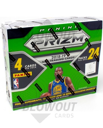 2018 19 Panini Prizm Basketball Retail Box