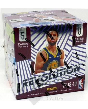 2018/19 Panini Revolution Basketball Hobby 8 Box Case
