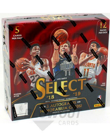 2018/19 Panini Select Basketball 1st Off The Line Hobby 