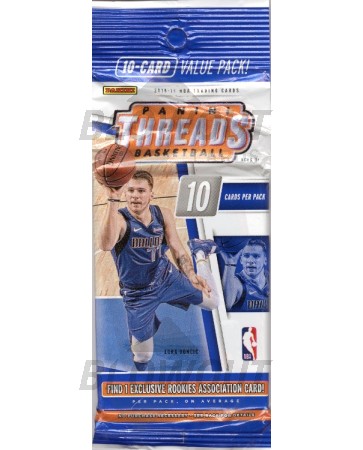 2018/19 Panini Threads Basketball Fat Pack